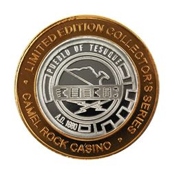 .999 Fine Silver Camel Rock Casino New Mexico $10 Limited Edition Gaming Token
