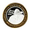 Image 1 : .999 Silver Binions Horseshoe $10 Casino Limited Edition Gaming Token