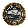 Image 2 : .999 Silver Binions Horseshoe $10 Casino Limited Edition Gaming Token