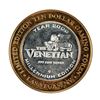 Image 2 : .999 Silver The Venetian Las Vegas, NV $10 Casino Limited Edition Gaming Token