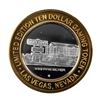 Image 2 : .999 Fine Silver Sam's Town Casino Las Vegas $10 Limited Edition Gaming Token