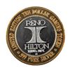 Image 2 : .999 Fine Silver Hilton Reno, Nevada $10 Limited Edition Gaming Token