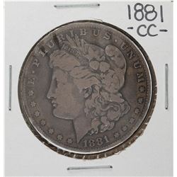 1881-CC $1 Morgan Silver Dollar Coin