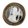 Image 1 : .999 Silver Four Queens Hotel & Casino  Nevada $10 Limited Edition Gaming Token