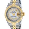 Image 1 : Rolex Ladies Two Tone 14K Mother Of Pearl Diamond 26MM Datejust Wristwatch