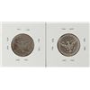 Image 2 : Lot of 1901-O and 1914-S Barber Quarter Coins