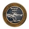 Image 1 : .999 Silver McCarran International Airport Las Vegas, NV $10 Limited Gaming Token