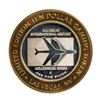 Image 2 : .999 Silver McCarran International Airport Las Vegas, NV $10 Limited Gaming Token