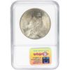 Image 2 : 1923 $1 Peace Silver Dollar Coin NGC MS63