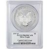 Image 2 : 1997-P $1 Proof American Silver Eagle Coin PCGS PR69DCAM Edmund Moy Signature