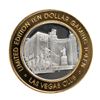 Image 1 : .999 Silver Las Vegas Club $10 Casino Limited Edition Gaming Token