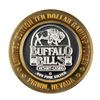 Image 2 : .999 Silver Buffalo Bills Resort & Casino Primm, NV $10 Limited Edition Gaming Token