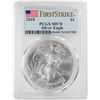 Image 1 : 2018 $1 American Silver Eagle Coin PCGS MS70 First Strike