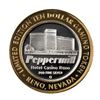 Image 2 : .999 Silver Peppermill Hotel Casino Reno $10 Casino Gaming Token Limited Edition