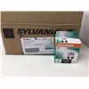 Image 1 : Case of Sylvania Indoor Appliance Clear Light Bulbs 40w
