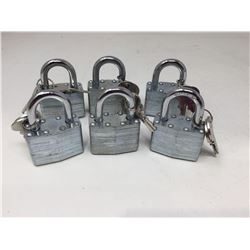 Lot of Padlock and Keys