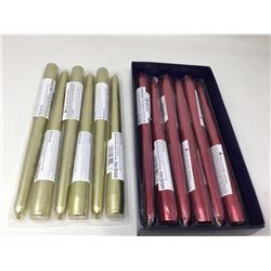 Lot of Taper Candlesticks