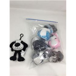 Lot of Plush Keychains