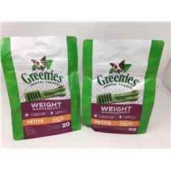 Greenies Weight Management Treats for Petite Dogs (2 x 20)