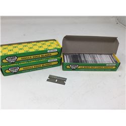 Boss Extra Heavy Duty Single Edge Blades