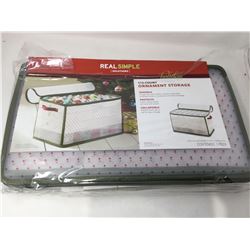 Real Simple 112 Count Ornament Storage Bin