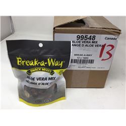 Case lot of Breakaway Aloe vera snack mix - 12 x 140g