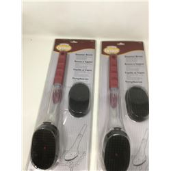 Lot of 2 NEW BBQ Genius Brushes