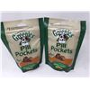 Image 1 : Lot of 2 x 224 gr Greenies Pill Pockets