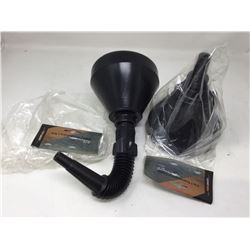 Lot of 2 two in one Transmission funnels