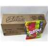 Image 1 : Case lot of Skittles sweets and sour 12 x 191g