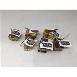 Lot of 6 -Bar 13 mini handcrafted soaps
