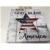 Image 1 : God Bless America Box Sign