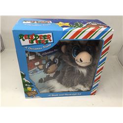 Reindeer in here Christmas book & stuffy
