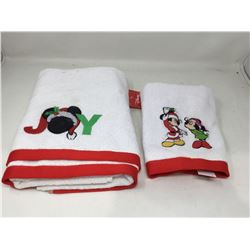 Disney Bath (24x48) & Hand (16x24) 2 piece Towel Set