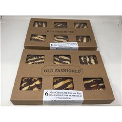 Old Fashioned 6 mini chocolate eclair pies 2 x 694g