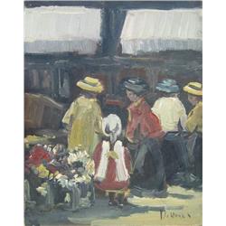 Du Houen (Dutch, 20th Century) - The Fl