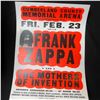 Image 1 : Frank Zappa "Cumberland County Memorial Arena" 24x36 Concert Poster (-2nd Printing-)