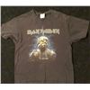 Image 2 : VINTAGE 80s IRON MAIDEN "WORLD SLAVERY TOUR" T-SHIRT