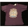 Image 2 : VINTAGE 1975 LED ZEPPELIN CONCERT TOUR T-SHIRT RARE PURPLE