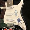 Image 2 : Cheech Marin & Tommy Chong Signed 38.5" Electric Guitar Inscribed "16" (JSA Hologram)