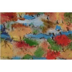 18LA LangdonArt original painting for table, selve, paperweight on desk at home or office -peinture