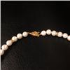 Image 3 : White Akoya Shell Pearl Necklace 49 Pearls In Total
