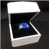 Image 1 : Tanzanite 6ct Main Stone Marked 10kt Woman's Ring With LED Case