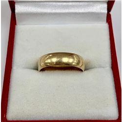Size 7 10kt Gold Filled Domed Ring