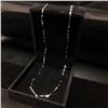 Image 1 : Elegant Twist Link Sterling Silver 925 Necklace