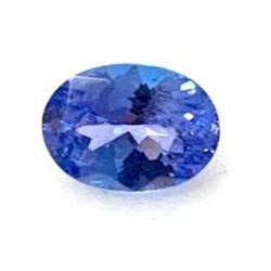 0.78ct Oval Faceted Tanzanite Gemstone