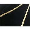 Image 4 : 10k Yellow Gold Custom Designed Rope Chain Weight 40.5 Grams
