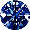 Image 1 : Extra Fine Grade Natural African Royal Blue VVS2-VS1 *ROUND* Cut Diamond