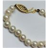 Image 4 : Elegant AAA+ Fine Natural Akoya Pearl Necklace With 14K Gold Hook Clasp