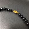 Image 2 : Akoya Black Pearl Ladies Hand Knotted Necklace With 53 Pearls With Hook Clasp
